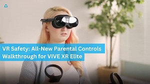 Our all-new parental controls can set a time limit, time frame, maximum duration, and more for your VIVE XR Elite. Discover how you could utilize the VIVE Manager app for self-regulation: https://htcvive.co/VSF #VIVEXRELITE #VRFORKIDS #VRSAFETY #PARENTALCONTROLS #VR #SELFREGULATION | HTC VIVE
