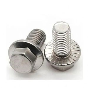 [Hot Item] DIN6921 Hex Socket Flange Head Cap Screw with Stainless Steel Full Thread Flange Bolt