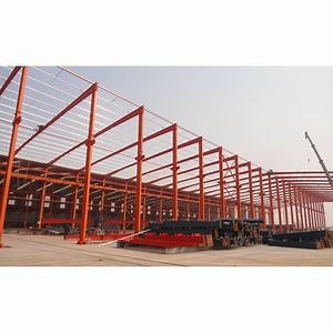 [Hot Item] China Ready Made Affordable Sandwich Panel System Insulated Building Prefabricated Workshop Hall Steel Structure Warehouse