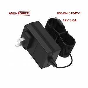 [Hot Item] UL 1310 Certified 12V 3A LED Driver 36W Max Class 2 Us Plug AC Adapter