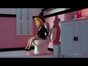 Robot chicken witch toilet pooping