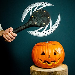 Recycling Motorcycle Sprocket into Double Bladed Battle AXE! | Innovative Panda