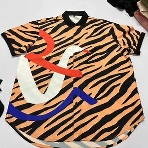 [Hot Item] Custom Print Personalized Logo High Quality Short-Sleeved Hawaiian Shirt