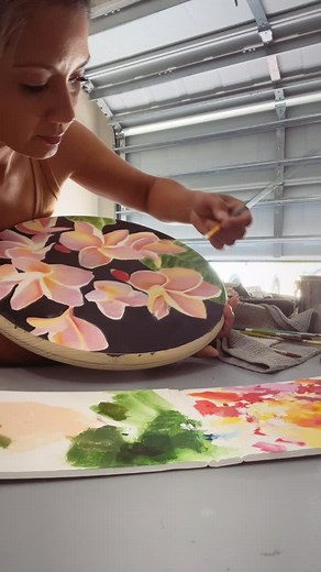 Everything is so fucking FAST. I just wanna pause. Take it slow. Enjoy life differently than I used to. Like, “sit in a beach chair in the shallows of a river/springs and watch the water trickle past me” slow. Idk why I’m sharing this, but it’s what I feel. Happy Wednesday :) don’t forget to give yourself a present today 💝 you deserve that lil chocolate at checkout ;) or a flower in your drink! ✌🏼 | Debi Perkins Art