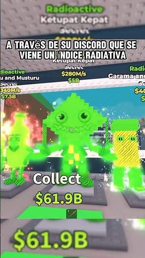 Así lucen los brainrot op radiactiva #roblox #robaunbrainrot #robaunbrainrot