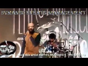 Benny Dayal Live Performance Disco Deewane, Bang Bang