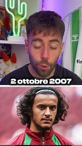 2 ottobre 2007, 18 anni, Ayyoub Bouaddi si è già preso il mondiale. 🇲🇦 #Bouaddi #Marocco #Brasile #fifaworldcup #calcio