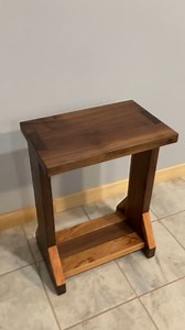 27K views · 442 reactions | Side Table Made with Walnut and Cherry | Hess Carpentry & Woodwork LLC | Facebook