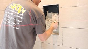69K views · 442 reactions | Shower niche tile tips...fastest method for adding shelves...if you're doing a bathroom renovation and stuck, check out Bathroom Repair Tutor's Video Library...visit https://bathroomrepairtutor.com/  | Home Repair Tutor | Facebook