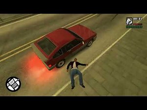 GTA SA - Car Crash Inertia X Ragdoll Bullet Physics Mod