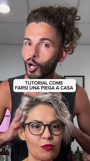 516K views · 6.2K reactions | TUTORIAL COME FARSI UNA PIEGA DA SOLI IN CASA. Seguimi per altri consigli #tutorialcapelli #tutorialpiega #consiglicapelli #parrucchieri #consiglidelparrucchiere | Giuseppe Porcedda | Facebook