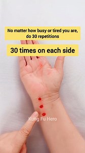 91K views · 1.3K reactions | Remember this spot: press daily with your hands and leave a thank you note. #acupressure #calm #anxiety #insomnia #bone #health #exercise #fbreels #reelsfb | Kung Fu Hero | Facebook