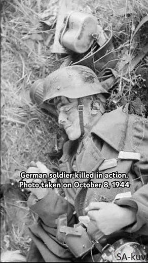 Soldier KIA #history #ww2 #military