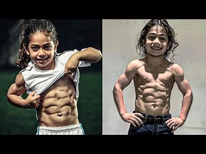 8 year old boy having 8 pack abs 😲 | Gym Madness