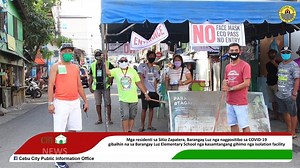 78K views · 1K reactions | Gibalhin na ang mga residenti sa Sitio Zapatera, Barangay Luz nga nagpositibo sa COVID-19 ngadto sa Barangay Luz Elementary School subay sa kamanduan ni Mayor Edgar Labella. | Cebu Updates | Facebook