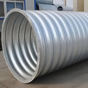[Hot Item] Oval Shaped Steel Culvert Corrugated Galvanized Pipe Manufacturer