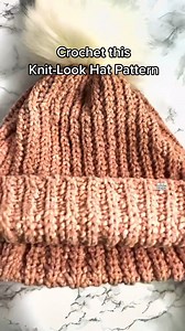 35K views · 357 reactions | The Knit Look Hat is easy and so beautiful! Will you make one? Find the pattern here: https://www.nickishomemadecrafts.com/knit-look-crochet-hat/ #crochet #crochethat #crocheting #crochetcommunity #hat #beanie #knittinginspiration | Crochet Patterns & Tutorials by Nicki's Homemade Crafts | Facebook
