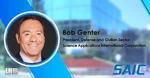 SAIC to Support Army Intell Warfighting Function Under $200M Task Order; Bob Genter Quoted