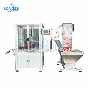 [Hot Item] Bottle Cap/Lids Lining Liner Inserting Machine Wad Gasket Punching Machine with High Accuracy