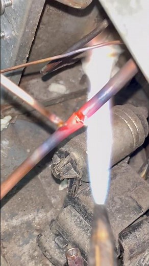 Copper tube braizing#youtubeshorts #shorts#welding#brazing