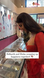 Disha Patani and Sidharth Malhotra giving us major sweet tooth goals as they chill and pick out ice cream flavors together. Speaking of flavors, which one is your absolute favorite? 😍 | MissMalini