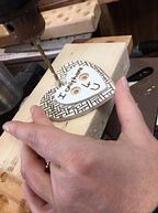 Make Whimsical Wood Burned Hearts For You Valentine