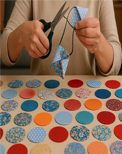 19K views · 584 reactions | Quer aprender como fazer um chaveiro lindo e criativo usando apenas retalhos de tecido? ✂️ Neste passo a passo, você vai descobrir como transformar pequenos pedaços de pano em chaveiros floridos e únicos, perfeitos para vender, dar de lembrancinha ou usar no dia a dia. O melhor de tudo? É simples, rápido e econômico! Você pode usar retalhos que já tem em casa e criar várias peças em pouco tempo. | Cantinho de Casa | Facebook