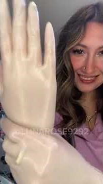 Glove ASMR 🧤🩺🩷 #asmr #nurse #cute #asmrgloves #gloves #medicalclinic #scrubs #asmrvideo #filipina