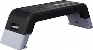 Gorilla Sports Verstelbare stepper - Incl trainingsbank - Aerobic Deck | bol