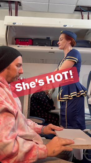 Hottest flight attendant EVER! 🔥 #facebookreelscontest #airline #flightattendant | Tony H