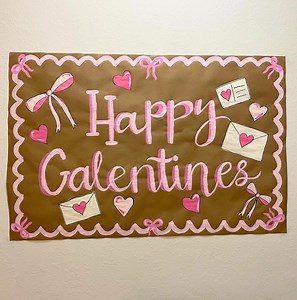 Hand Painted Custom Paper Banner: Personalized Party Decor, Girls Night, Galentines - Etsy