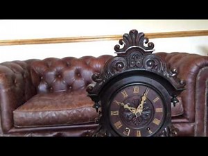 Rare Antique Rococo Cuckoo Clock by Johann Baptist Beha, Circa 1870 Model 583
