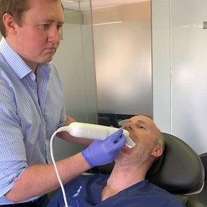 Look who’s in the chair today  Dr Callanan is testing out the amazing new 3D scanner that will enable Zen to use 3D printing for retainers! We always aim to as innovative as possible to provide Zen patients with nothing but the best. This new technology will be coming this Zen early 2020, we can’t wait! | Zen Orthodontics Newry | Facebook