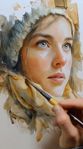 60K views · 3K reactions | Watercolor painting by Sakura Simson #art #artist #watercolor #watercolorpainting #painting | WetBrush Artistry | Facebook