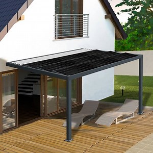 [Hot Item] Estructura de Carport Solar Panel Solar Sistema de Montaje de Carport Solar Pérgola de Aluminio
