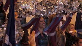 Cheerleaders Waving Pom-poms Supporting Favorite Team Stock Footage - Video of leadership, active: 364131250