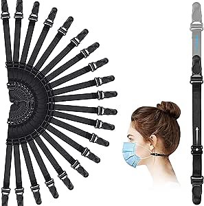 Amazon.com: Mask Extender Strap,Ear Savers for Masks,Mask Extenders/Ear Savers,Mask Extender,Masks Extension Hook Adjustable,for Extending Masks Buckle Ear Protectors,Mask Straps for Back of Head(20pcs) : Health & Household