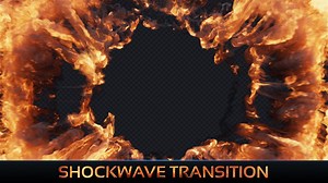 Fire Shockwave Explosion Transition
