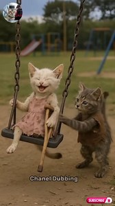 Poor gray cat worked hard so that his sister could have perfect legs 😿🩼 #cutecat #ai #fyp #cat #poorcat #kitty #kitten #catlover #catsvideo #fbpro #fbreel #fbreels #followers #monetization #spotlight #everyone #widereach #publicspotlight @semuaorang | Chanel Dubbing