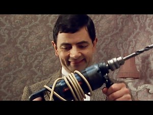 Mr Bean - hotel - present continuous