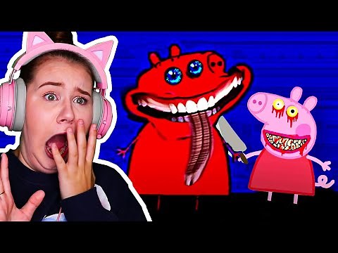 PEPPA PIG HAS A DARK SIDE!!! Peppa Pig exe videos 2