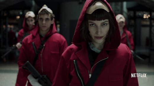 Ils vont casser la baraque. La Casa De Papel partie 1, disponible maintenant. | Netflix