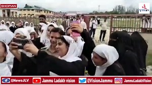 Students of Degree College Paid Warm Welcome to #SSP #Shopian Tanushree in one Day #UPSC aspirant Program | Jammu Ladakh Vision