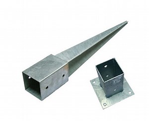 [Hot Item] Outdoor Steel Fence Post Spike Ground Screw Anchor