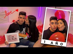 SORPRESA A MI NOVIO 💘 1 AÑO A SU LADO 😍 | @albalopez97_