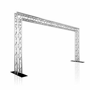 [Hot Item] Estructura de truss de aluminio Dragonstage 2023 Truss portátil para iluminación, poste de meta para pantalla LED móvil para eventos, espectáculos y exposiciones