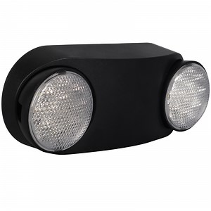 [Hot Item] LED Dual Head Rotatable 2 in 1 Fire Exit Sign Emergency Light