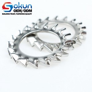 [Hot Item] High-Quality DIN 6907 Serrated Lock Washers for Industrial Applications