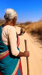 94K views · 451 reactions | Lion 女 vs Old Woman  #animals #virel #viralvideo | nidhaa AI girl | Facebook