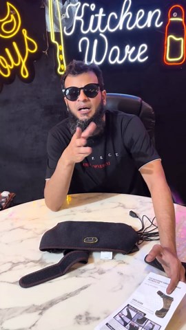 🧘‍♂️ Electrothermal Vibration Hip Massage Protector Ease hip discomfort and soothe sore muscles with this targeted electrothermal vibration massage wrap! price 2500 with delivery